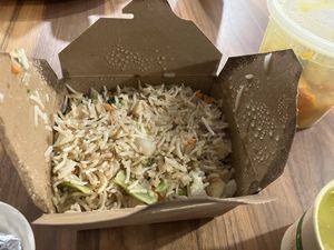 Fried rice with tofu  at Sherpa Garden in Colorado Springs