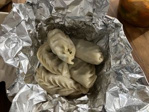 Veggie momos   at Sherpa Garden in Colorado Springs