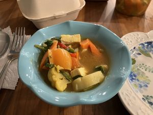 Sherpa stew with tofu  at Sherpa Garden in Colorado Springs