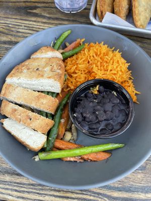 V chikn plate  at Makers & Finders - Summerlin in Las Vegas