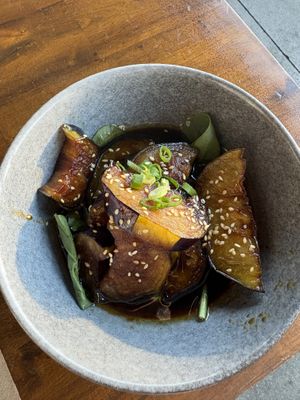 Sticky Eggplant  at Katsu in Bright