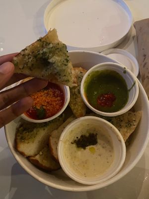 Just Dip it Garlic bread  at Brothers Meatballs in Hollywood