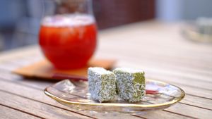 Taiwanese Dessert (vegan) at Rengetsutei in Tokyo