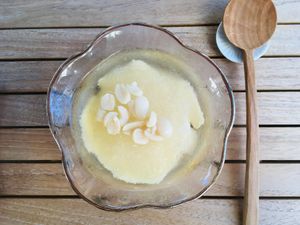 Taiwanese Dessert (vegan) at Rengetsutei in Tokyo