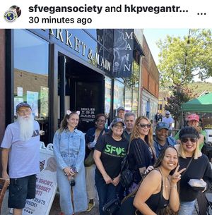 SFVS lunch at Souley Vegan in Martinez 9/1/2024   at San Francisco Vegan Society in San Francisco