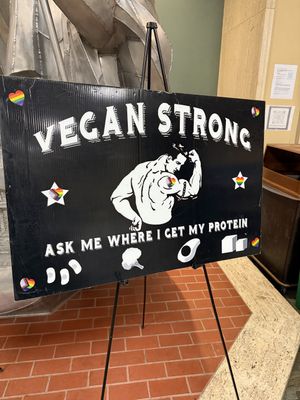   at San Francisco Vegan Society in San Francisco