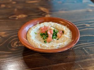 Baba ghanough ( eggplant )  at Old City in Cranford