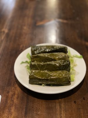 Stuffed grape leaves  at Old City in Cranford