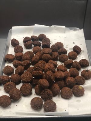 Vegan falafel made from scratch  at Old City in Cranford