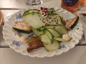 duo de courgettes at GardnLab in Lyon