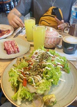   at Café Montenegro in Santiago