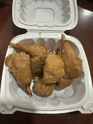 Vegan chicken wings  at Golden Star in Medford