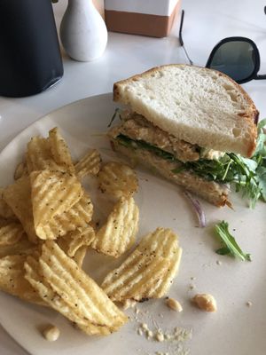 Chickpea tuna 😋   at The Green House in Oceanside