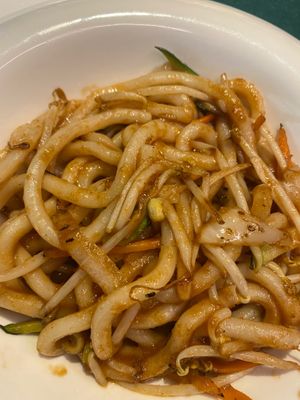 Vegan udon at Mitica in Padua