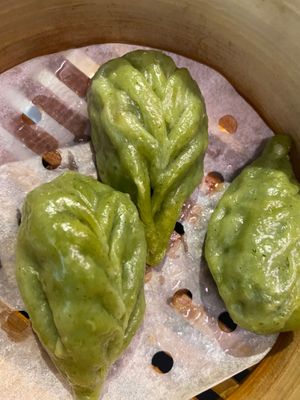 Spinach dumplings  at Mitica in Padua