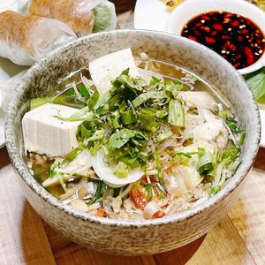 Pho Chay (Vegan) at Red Sparrow in Central Singapore