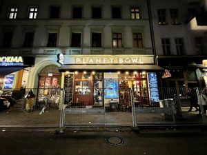 store front at Planet Bowl in Berlin