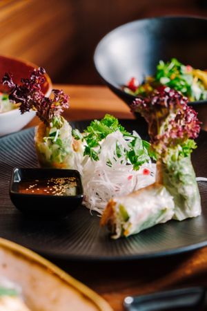 Summer Rolls at Planet Bowl in Berlin