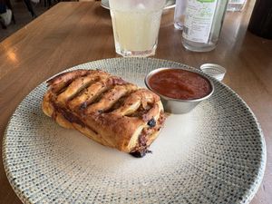 Vegan sauce roll  at Ground and Co in Galway