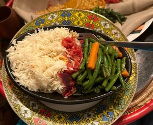 Rice option   at Rhoda in South West London