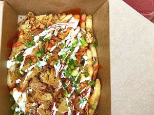 Buffalo Chick'n Fries at Ave 26 Vegan in Los Angeles