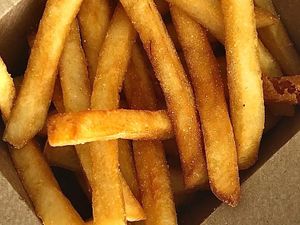 Seasoned Fried at Ave 26 Vegan in Los Angeles