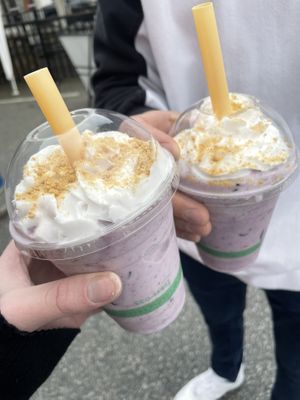 Berry cheesecake shake  at Veg Out - Food Truck in Surrey