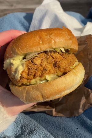 Crispy chickn   at Veg Out - Food Truck in Surrey