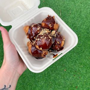 Hot Greek Donuts at Twinkle Town  in Port Douglas