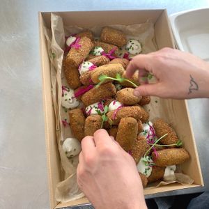 Catering boxes at Twinkle Town  in Port Douglas