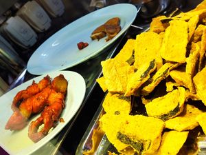 Sliced fish at Yi Xiang Vegetarian - 異香素食 in Central Singapore