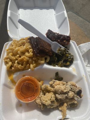 Chick’n meal! at Our Vegan Corner in Syracuse