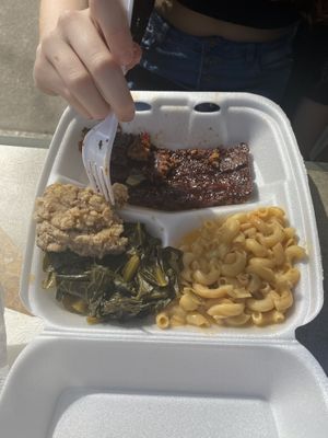 Rib meal! at Our Vegan Corner in Syracuse