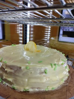 Zesty Lemon Cake  at Our Vegan Corner in Syracuse