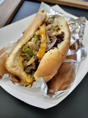 V'illy Cheese Steak  at Our Vegan Corner in Syracuse