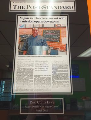  at Our Vegan Corner in Syracuse