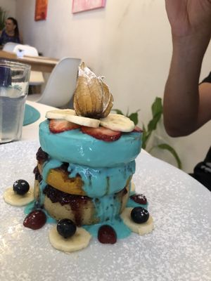 Pancakes at Origin Cafe in Noord