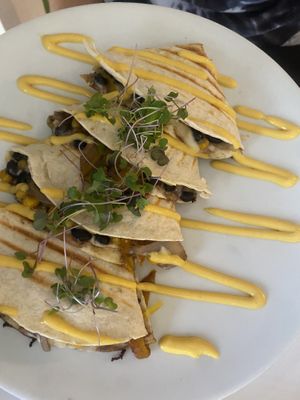 Cheesadilla at Origin Cafe in Noord