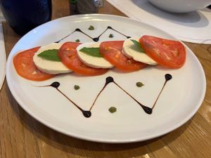 Caprese Panini at Origin Cafe in Noord