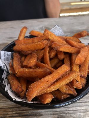 Sweet Potato Fries at Origin Cafe in Noord