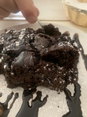 Brownie…be prepared to have an explosion of magical goodness. #Veganuary at Origin Cafe in Noord