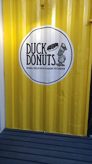 The coolest out door environment at Duck Donuts in Garden Grove