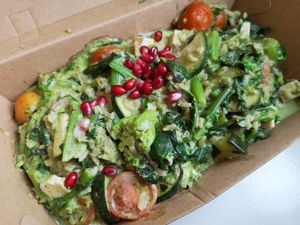 Vollkornreis und Gemüse nommnomm :-)) at Das Sündikat in Thun