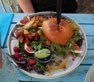 Jack Fruit Burger at Das Sündikat in Thun
