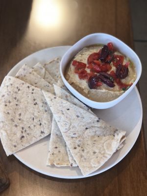 Hummus  at Flower Child in Oklahoma City