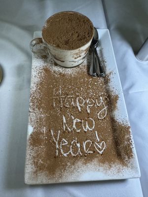 Vegan tiramisu   at Vegan Planet in Miami