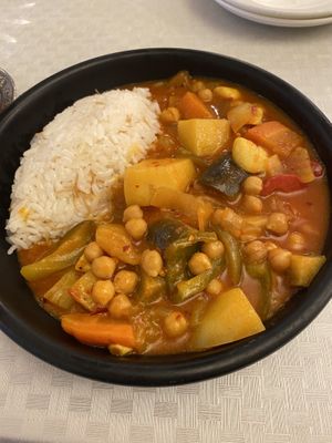 Chickpea stew   at Kervan in Seoul