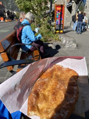   at BeaverTails in Banff