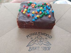 Brownie at Minglewood Bake Shop in Richmond