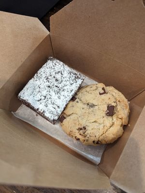 Brownie & Oreo chocolate chunk cookie at Minglewood Bake Shop in Richmond